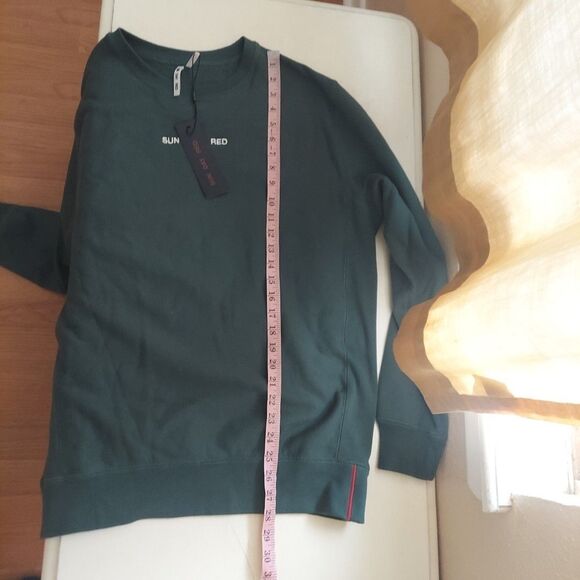 Sun Day Red x Tiger Woods Pines Luare Heavyweight Crew Pine/Needle NEW Medium - Picture 9 of 11